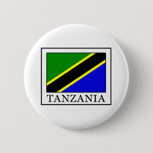 Tanzania 6 Cm Round Badge