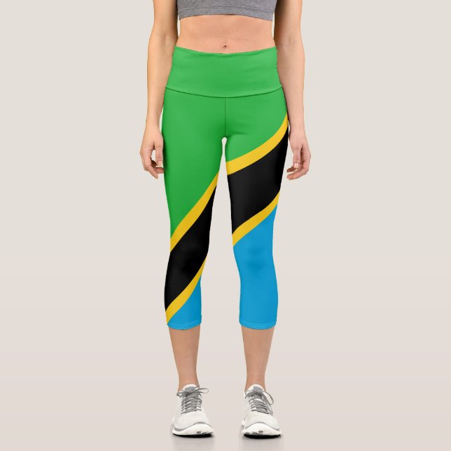 Tanzania Capri Leggings (Front)