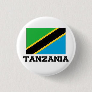 Tanzania Flag 3 Cm Round Badge