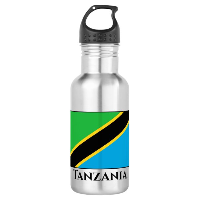 Tanzania Flag 532 Ml Water Bottle (Front)