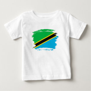 Tanzania flag baby T-Shirt