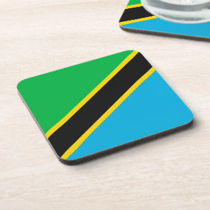 Tanzania flag coaster