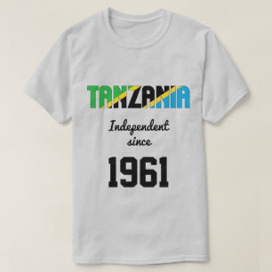 Tanzania Flag Independence Celebration T-Shirt