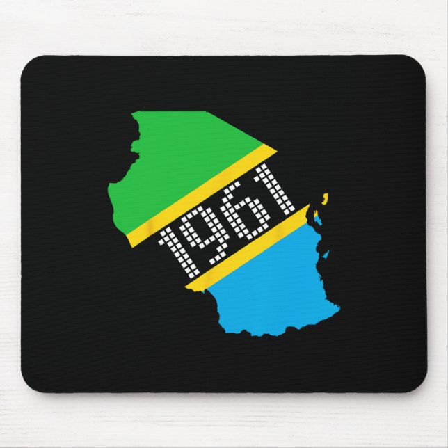 Tanzania Flag Independence Day  Mouse Pad (Front)