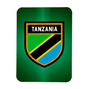 Tanzania Flag Magnet