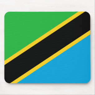 Tanzania Flag Mouse Pad