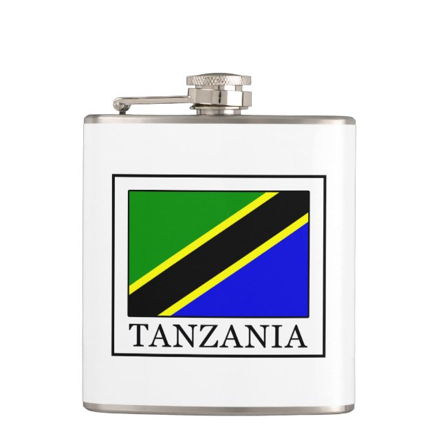 Tanzania Hip Flask (Front)