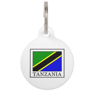Tanzania Pet Tag