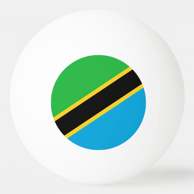 Tanzania Ping Pong Ball (Front)