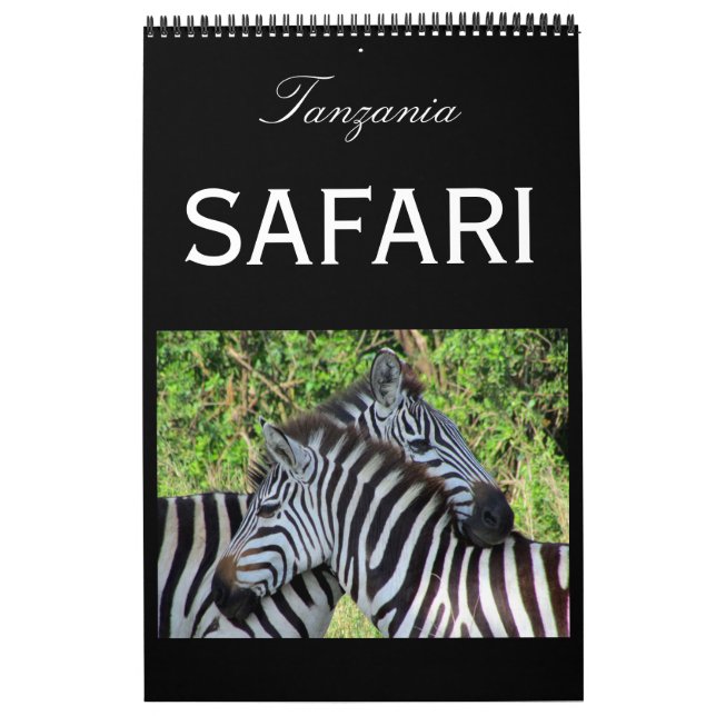 tanzania safari calendar (Cover)