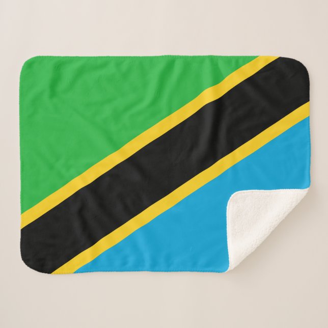 Tanzania Sherpa Blanket (Front (Horizontal))