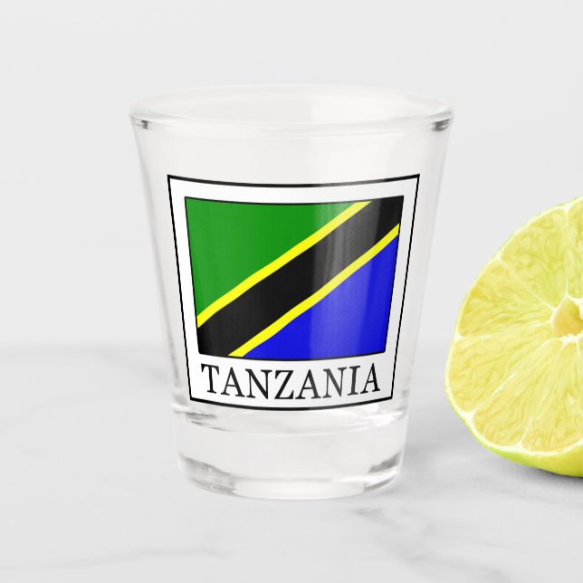 Tanzania Shot Glass (Front)