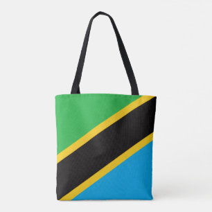 Tanzanian Flag, Flag of Tanzania Tote Bag