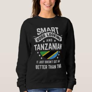 Tanzanian Flag Native Pride Tanzania Tanzanian Ro Sweatshirt