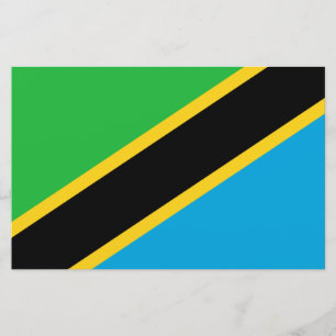 Tanzanian Flag Stationery