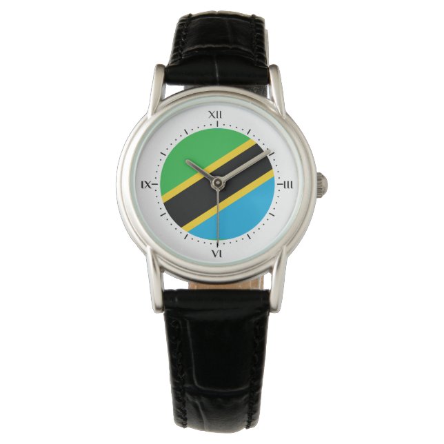 Tanzanian flag watch (Front)