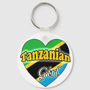 Tanzanian Girl Key Ring