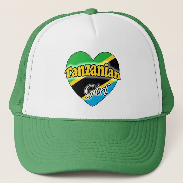 Tanzanian Girl Trucker Hat (Front)