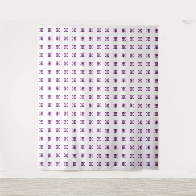 Tanzanite Gemstone Purple Tapestry (Front)