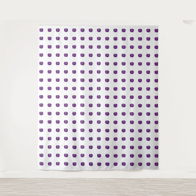 Tanzanite Gemstone Purple Tapestry (Front)