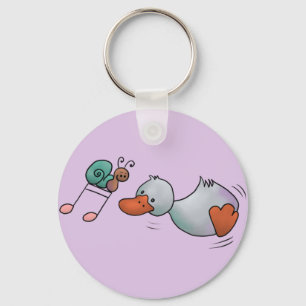 Tanzende Ente Key Ring