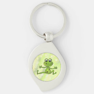 tanzender Frosch Key Ring