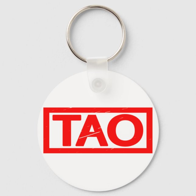 Tao Stamp Key Ring (Front)