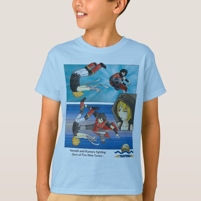 TAOFEWA - Kumara/Kenneth Battle T-Shirt (Front)