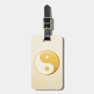Taoism Symbol Luggage Tag