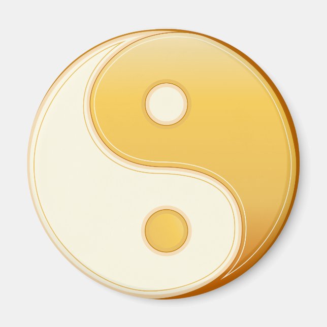 Taoism Symbol Magnet (Front)