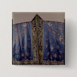 Taoist Robe From an Imperial Temple 15 Cm Square Badge
