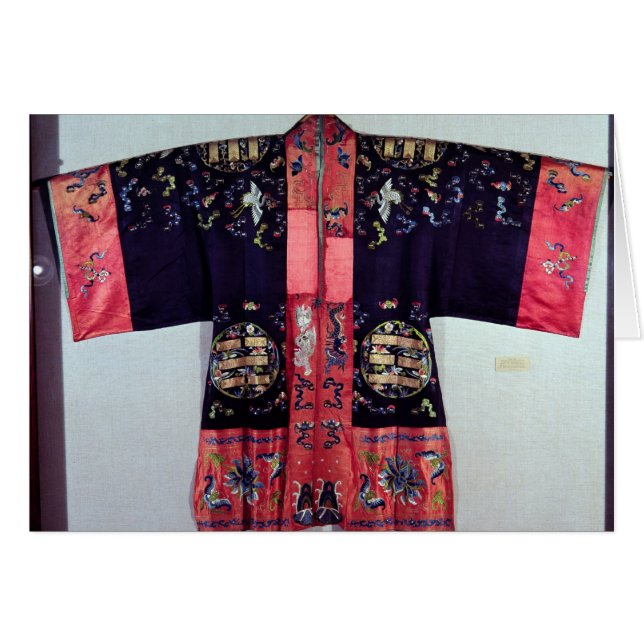 Taoist Robe With Tai Chi Yin and Yang (Front Horizontal)
