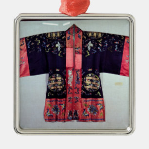 Taoist Robe With Tai Chi Yin and Yang Metal Tree Decoration