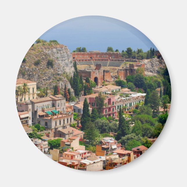 Taormina amphitheatre 4 magnet (Front)