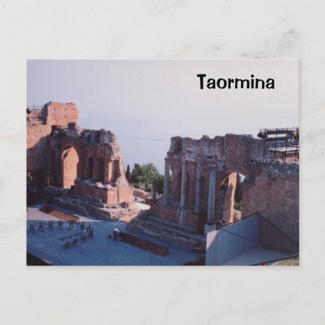 Taormina Postcard (Front)