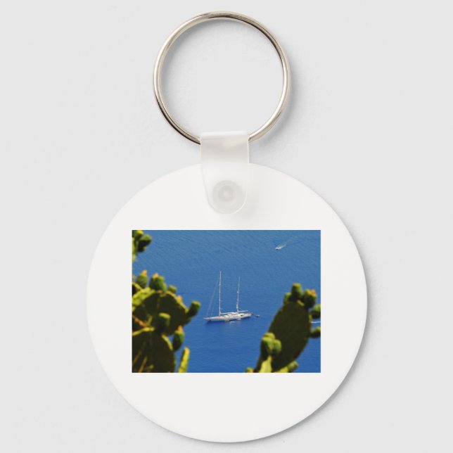 Taormina sail boat key ring (Front)
