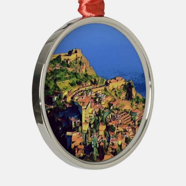 TAORMINA - Sicily - Metal Tree Decoration (Right)