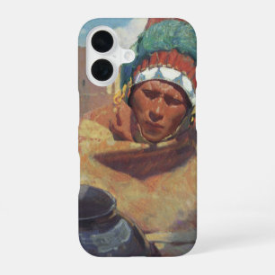 Taos Indian Holding a Water Jug by Blumenschein iPhone 16 Case
