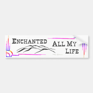 Taos Mountains e.a.m.l. BUMPER STICKER