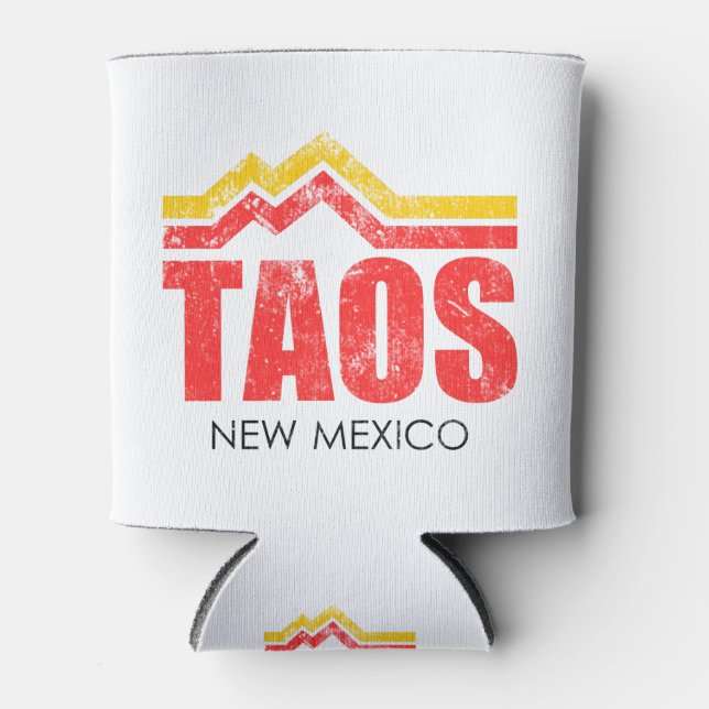 Taos New Mexico Can Cooler (Front)