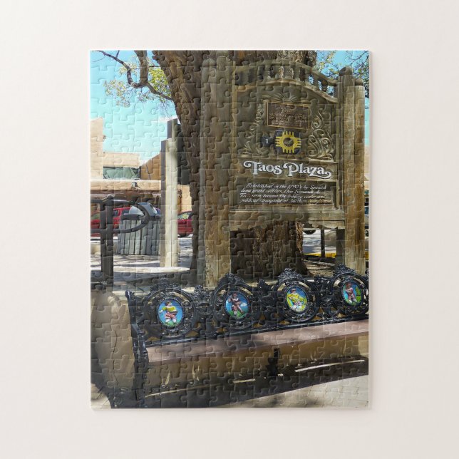 Taos New Mexico. Jigsaw Puzzle (Vertical)