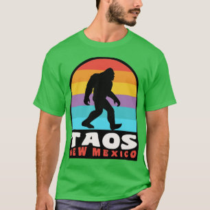 Taos New Mexico Retro Sunset T-Shirt