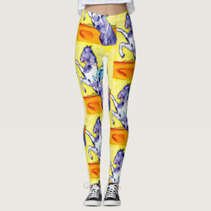Taos Painter Allegra Sleep's "Mary & Cimarron" Leggings
