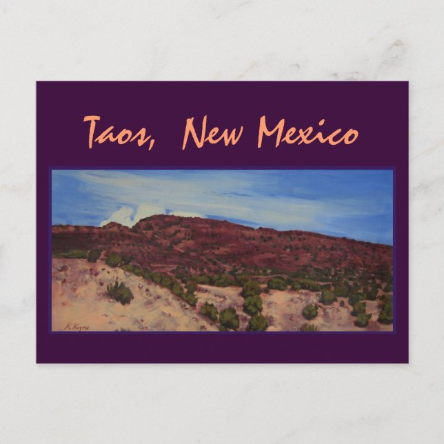 Taos Postcard (Front)
