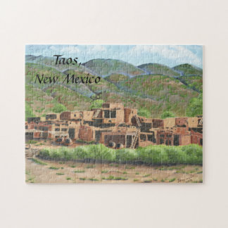 Taos Pueblo, New Mexico Jigsaw Puzzle