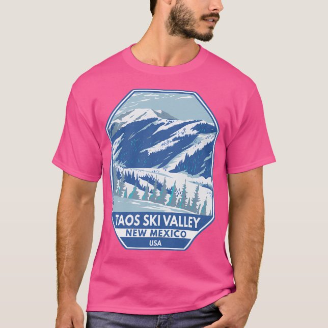 Taos Ski Valley New Mexico Winter Resort T-Shirt (Front)