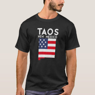 Taos USA State America Travel New Mexican New Mexi T-Shirt