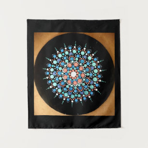 TAP 079 - Blue Shades Mandala- Tapestry