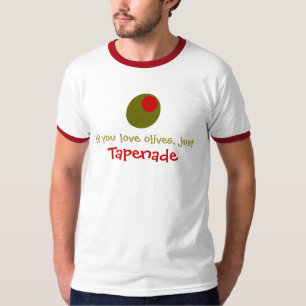 Tap and Nod - red ringer shirt