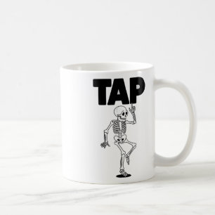 Tap Dance Lover Skeleton Dancing Teacher Dancer Coffee Mug